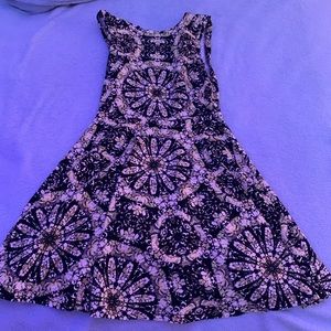 flowered vans dress